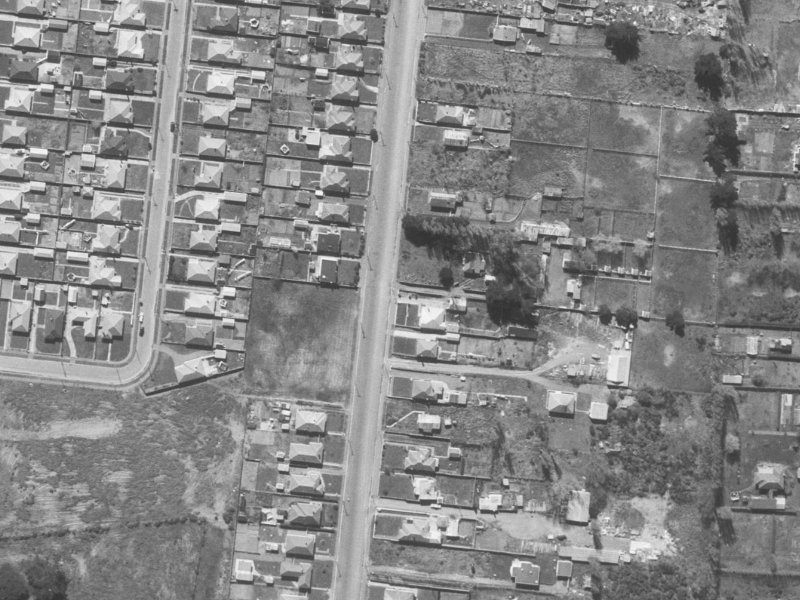 88 Bower Avenue from the air, 1960-1964