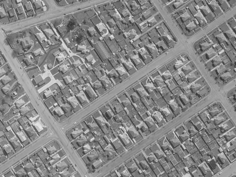 225 Weston Road from the air, 1960-1964