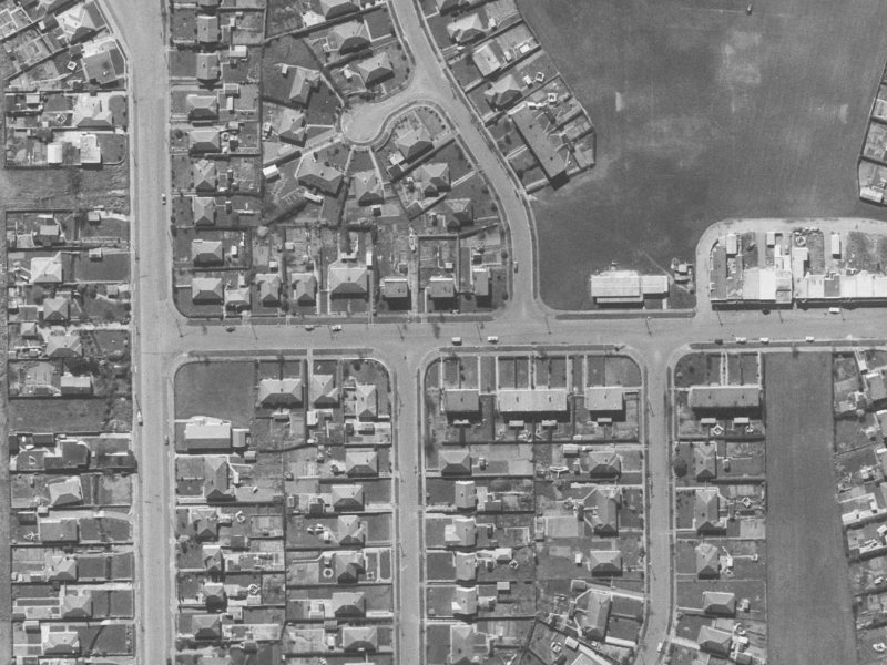 13 Acheson Avenue from the air, 1960-1964