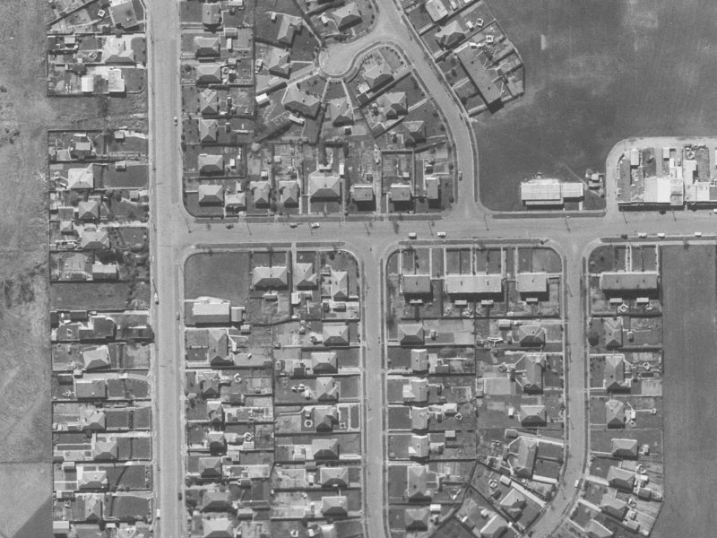 45 Jebson Street from the air, 1960-1964