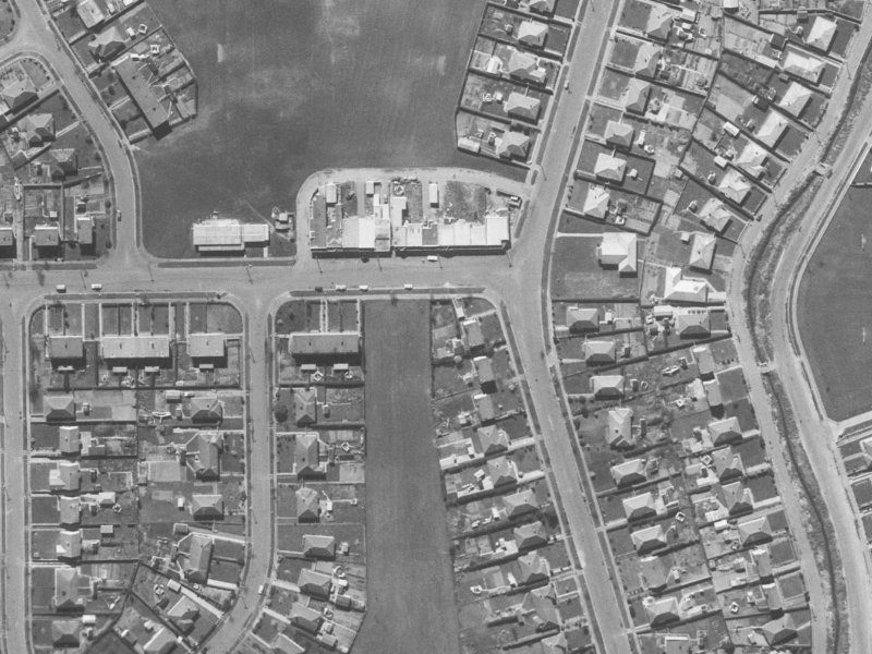103 Emmett Street from the air, 1960-1964