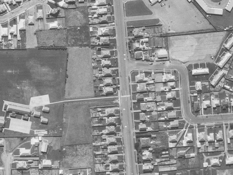 93-97 Marshland Road from the air, 1960-1964