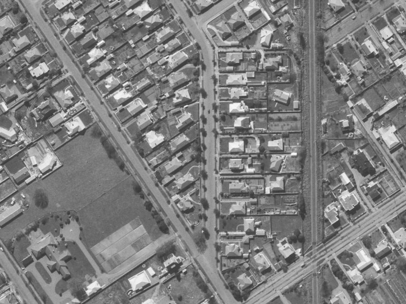 15 Saint James Avenue from the air, 1960-1964