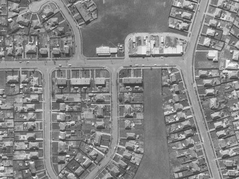 96 Riselaw Street from the air, 1960-1964