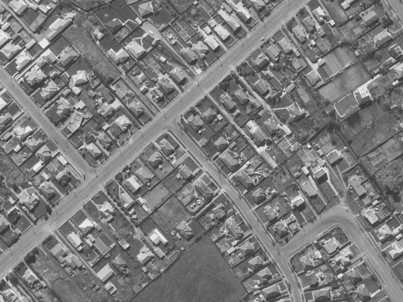 30 Christian Street from the air, 1960-1964