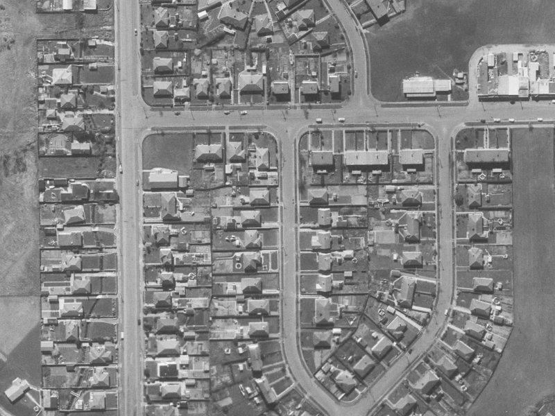 43 Jebson Street from the air, 1960-1964