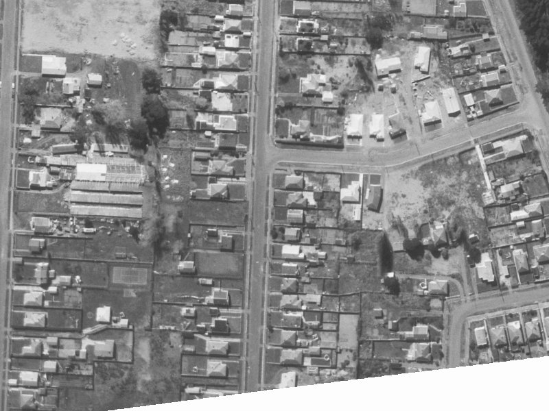 87 Baker Street from the air, 1960-1964