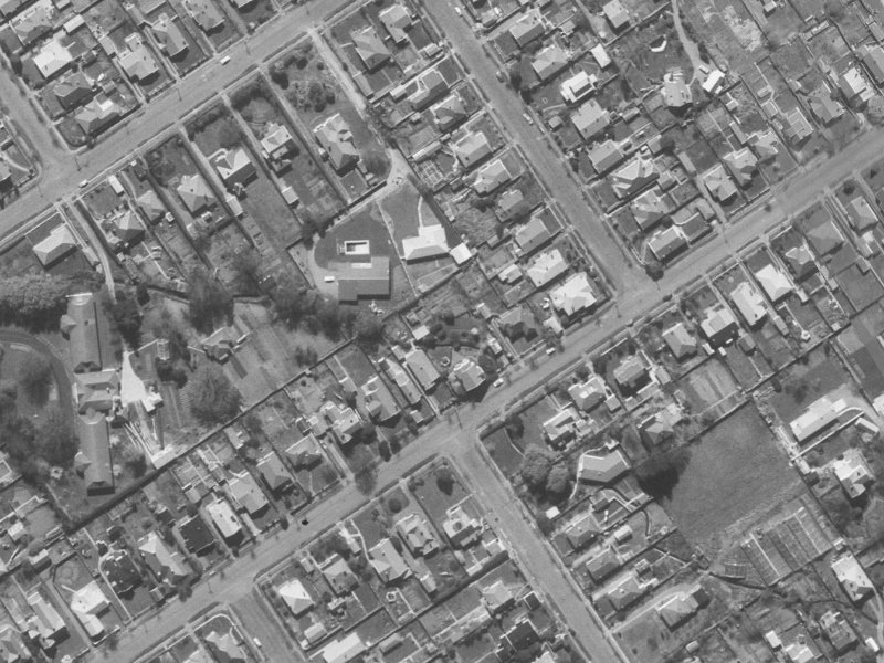 Tomes Road from the air, 1960-1964