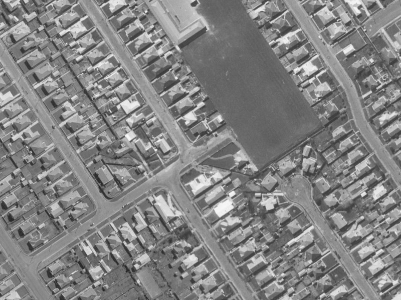 24–26 Norah Street from the air, 1960-1964