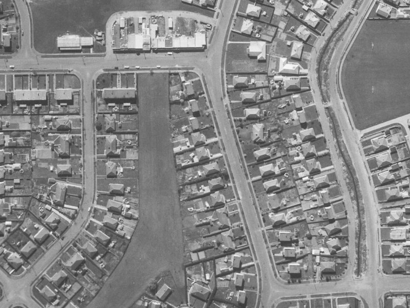 95 Emmett Street from the air, 1960-1964