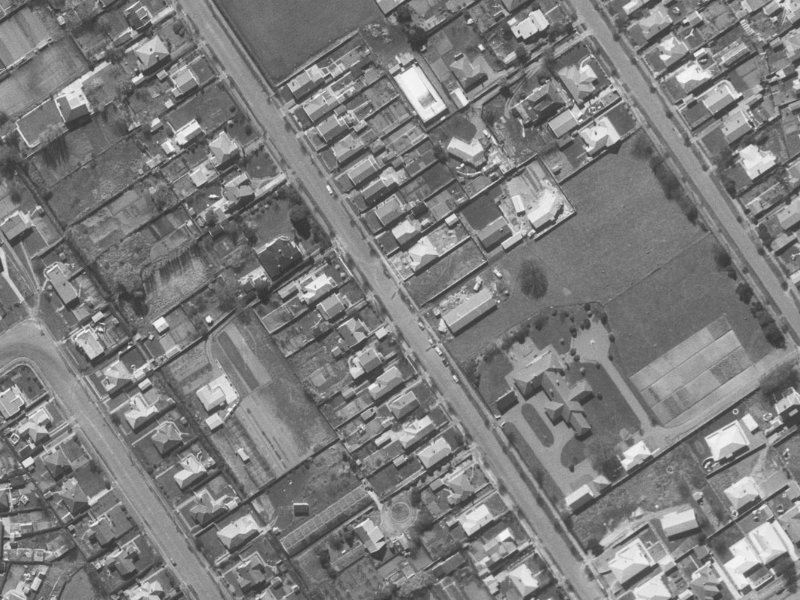 43 Condell Avenue from the air, 1960-1964