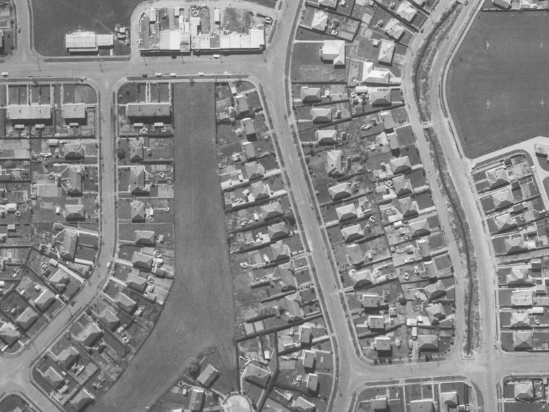 93 Emmett Street from the air, 1960-1964