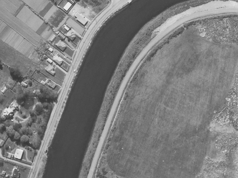 1122 Avonside Drive from the air, 1960-1964