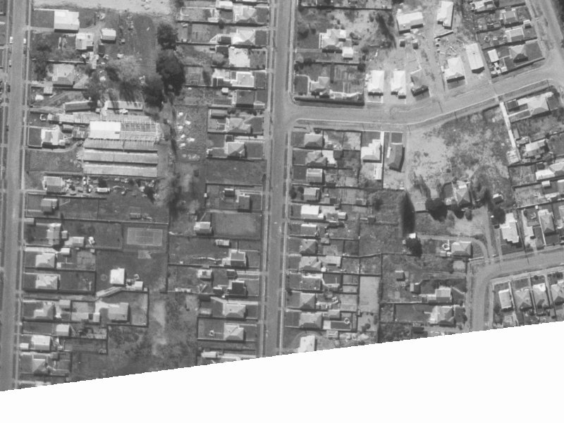 98 Baker Street from the air, 1960-1964