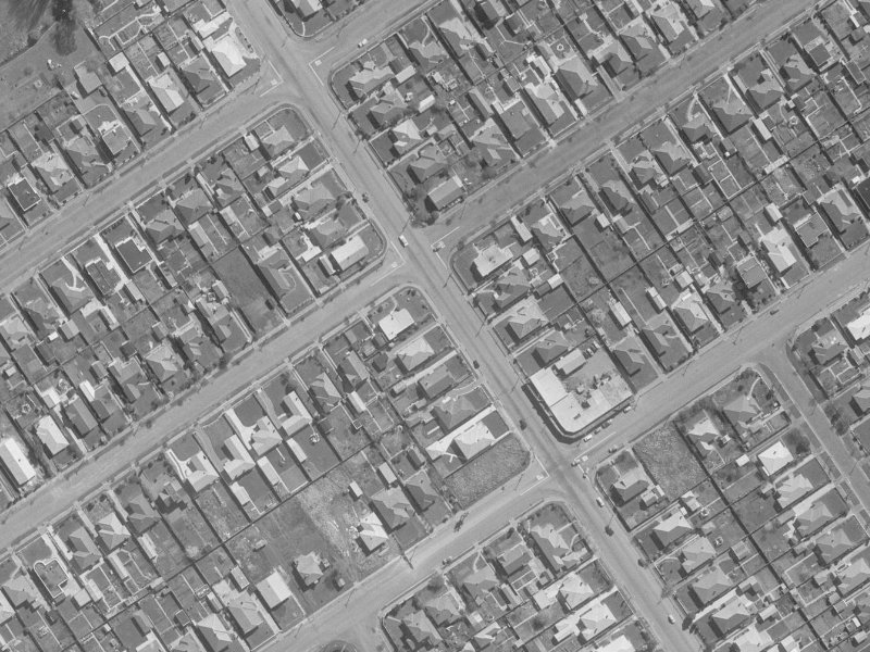 257 Cranford Street from the air, 1960-1964