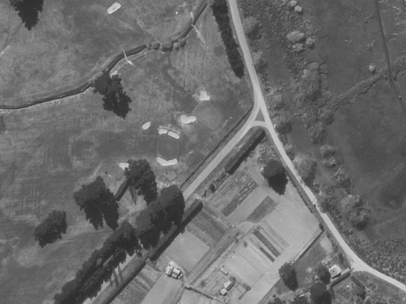 92 Horseshoe Lake Road from the air, 1960-1964