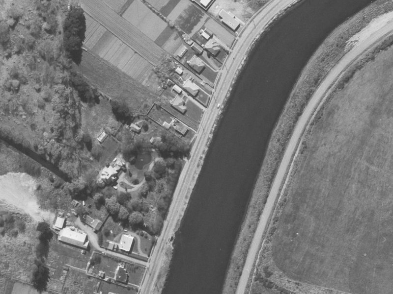 221 New Brighton Road from the air, 1960-1964