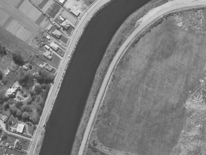 1120 Avonside Drive from the air, 1960-1964