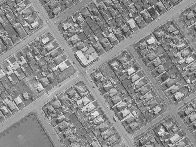 256B Innes Road from the air, 1960-1964