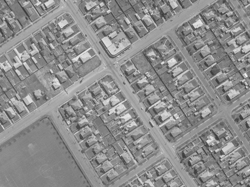 243E Cranford Street from the air, 1960-1964