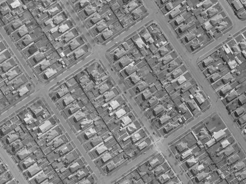 Severn Street from the air, 1960-1964