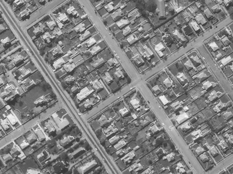 9 Tomes Road from the air, 1960-1964