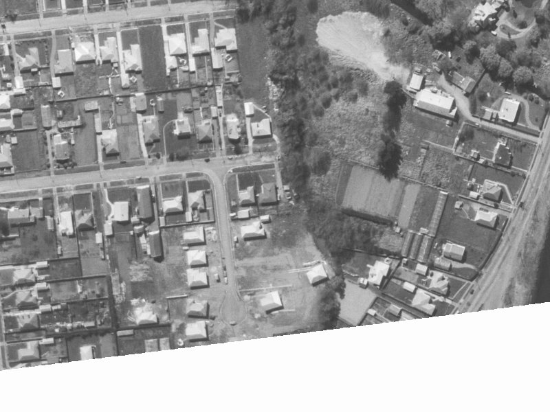 44 Goodman Street from the air, 1960-1964