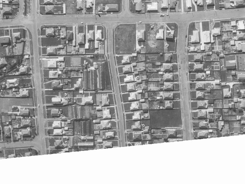 55 Hope Street from the air, 1960-1964