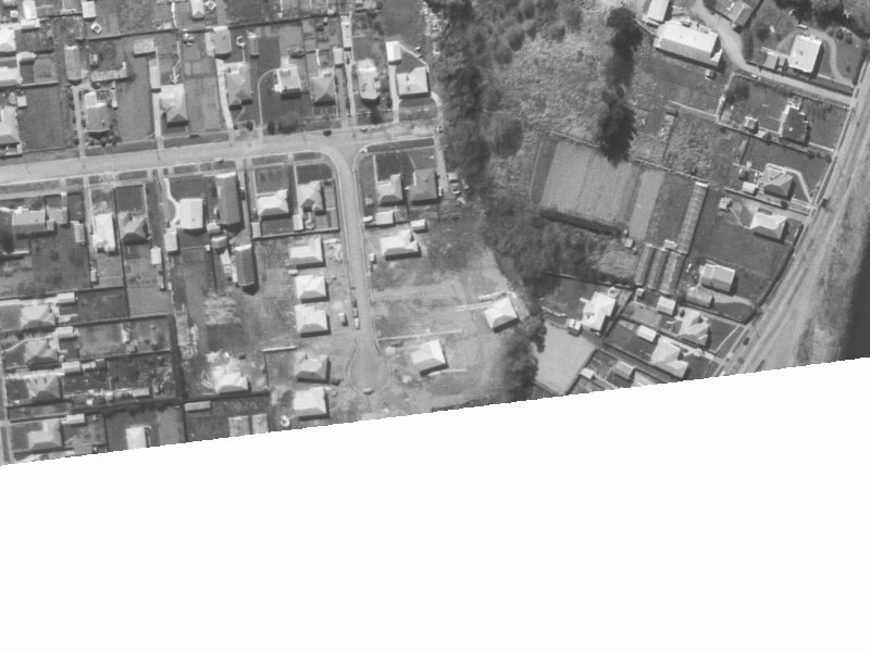 17 Ulm Place from the air, 1960-1964