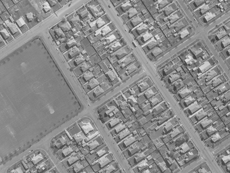 83 Malvern Street from the air, 1960-1964