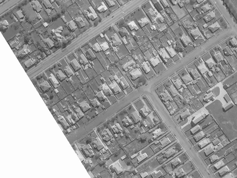 27 Hawkesbury Avenue from the air, 1960-1964