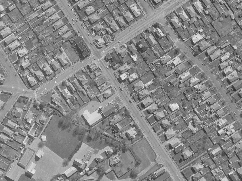 143 Cranford Street from the air, 1960-1964