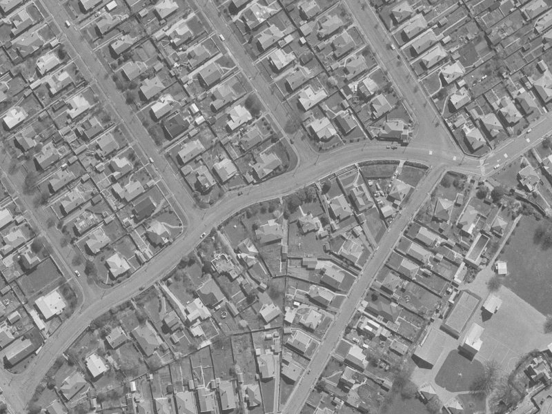 46 Westminster Street from the air, 1960-1964