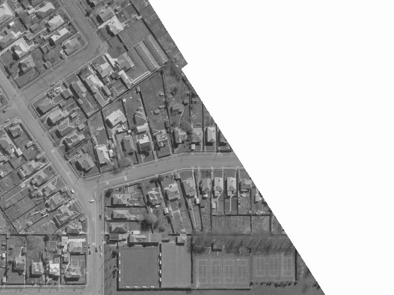 23 Warrington Street from the air, 1960-1964