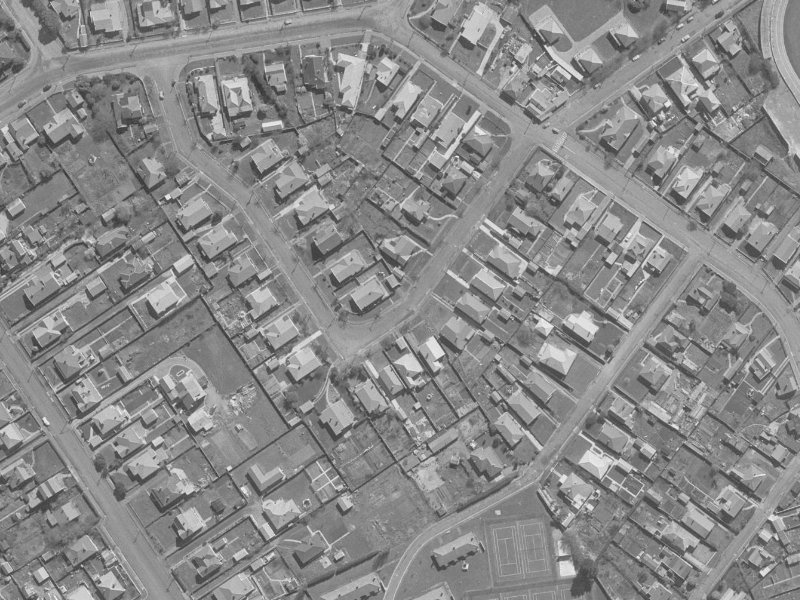 28 Massey Crescent from the air, 1960-1964