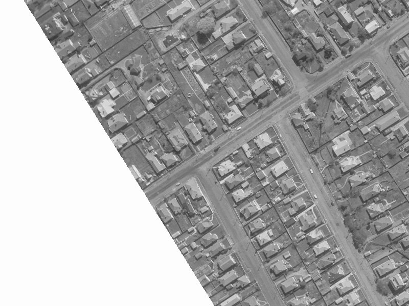 97 St Albans Street from the air, 1960-1964