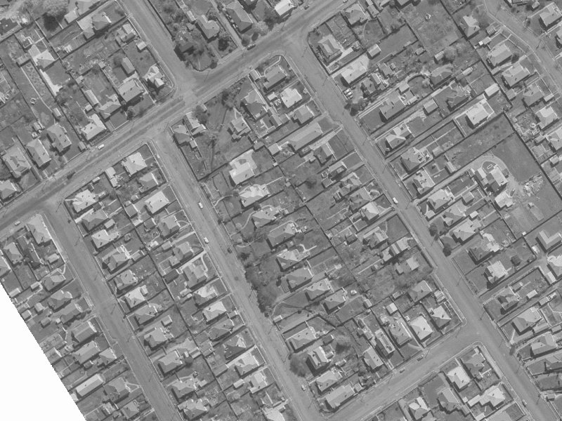 32D Albany Street from the air, 1960-1964