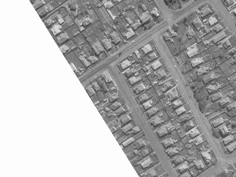 105 Abberley Crescent from the air, 1960-1964