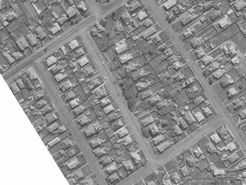Albany Street from the air, 1960-1964
