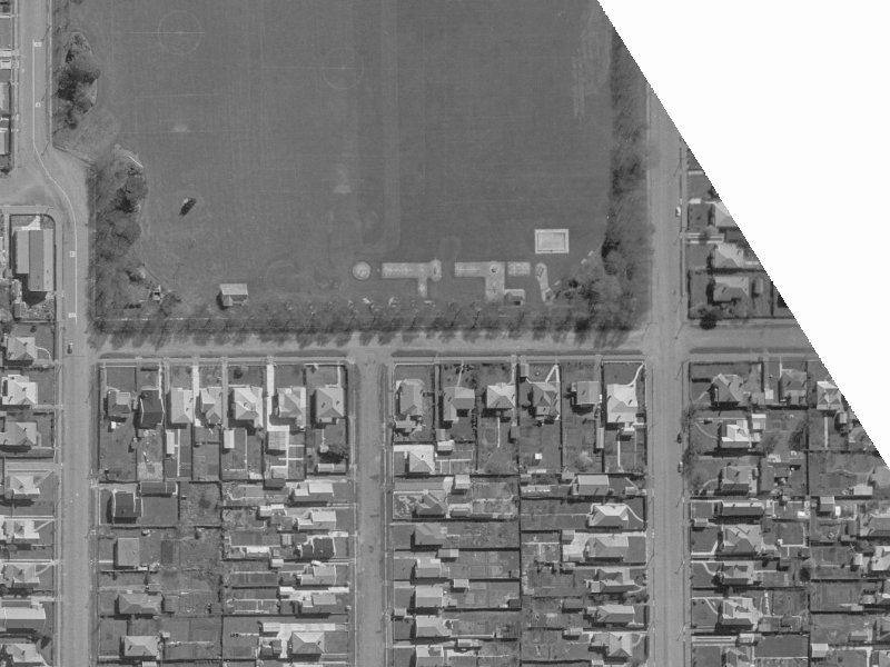 32-28 Edward Avenue from the air, 1960-1964