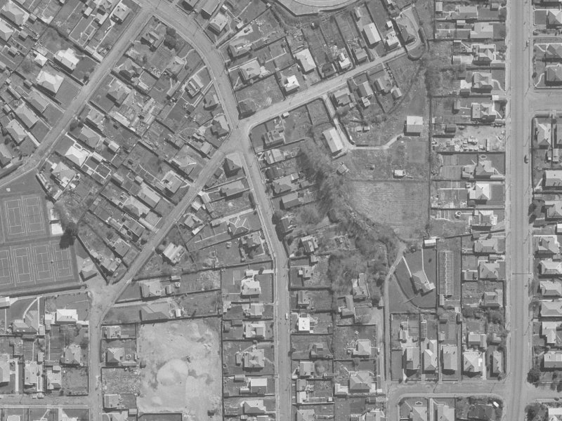 48B Trafalgar Street from the air, 1960-1964