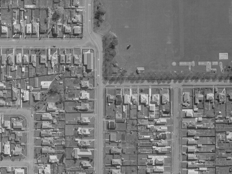 3 Edward Avenue from the air, 1960-1964