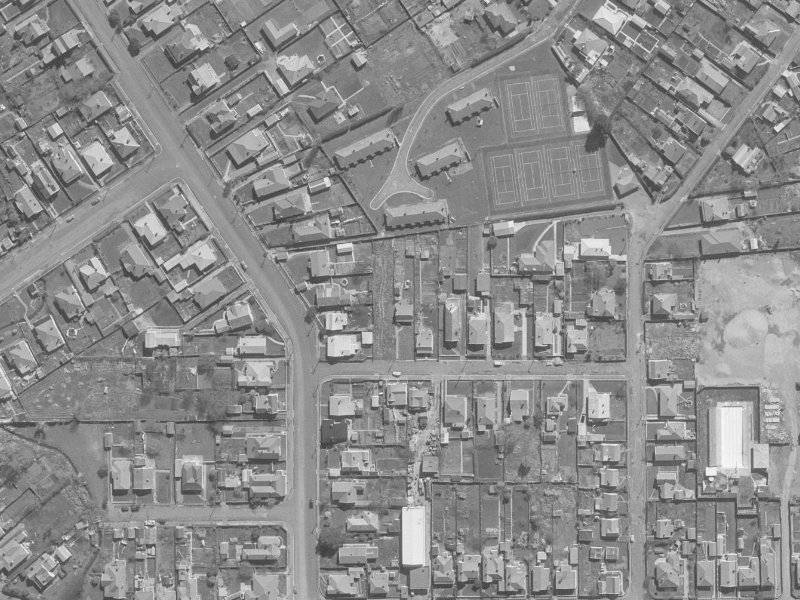 7 Radnor Street from the air, 1960-1964