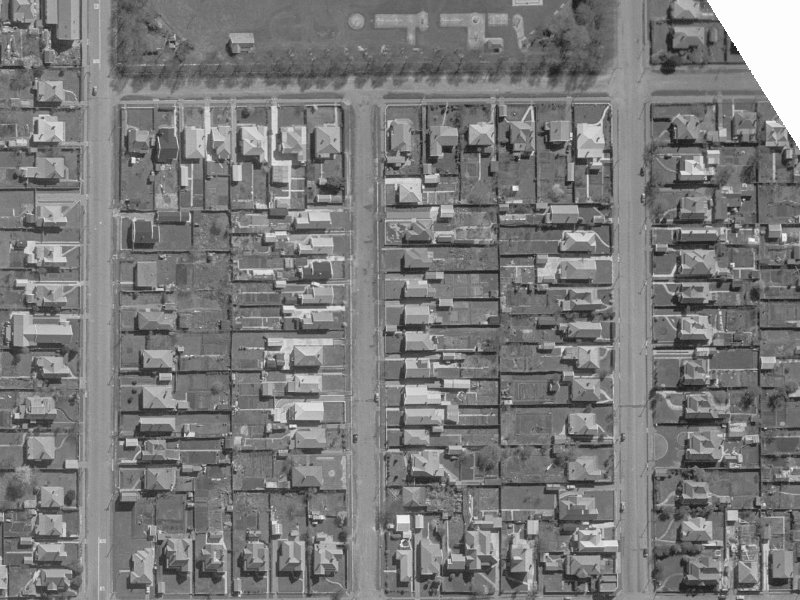 26 Allard Street from the air, 1960-1964