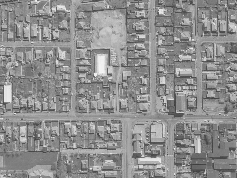 45a Edgeware Road from the air, 1960-1964