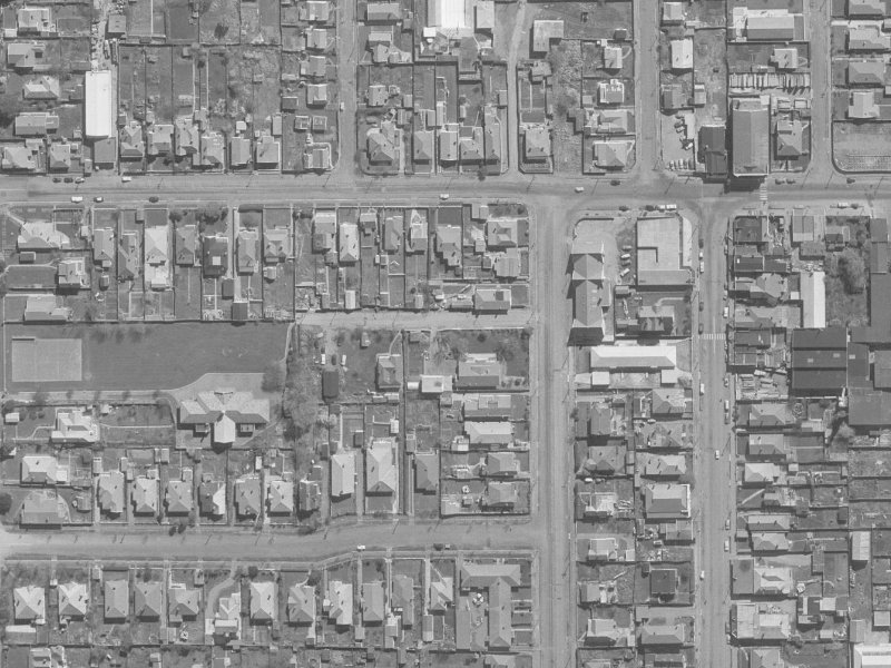 6 Keoghs Lane from the air, 1960-1964