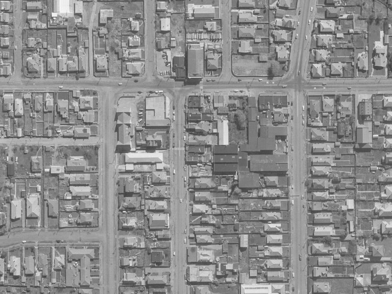 1062A Colombo Street from the air, 1960-1964