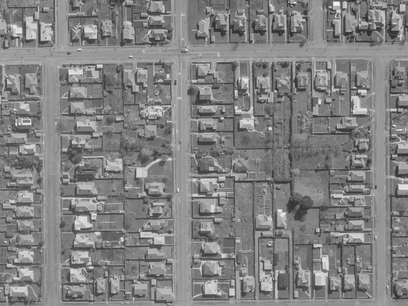 546A Madras Street from the air, 1960-1964