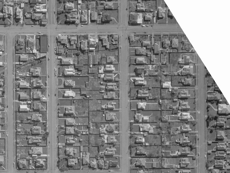 133 Geraldine Street from the air, 1960-1964