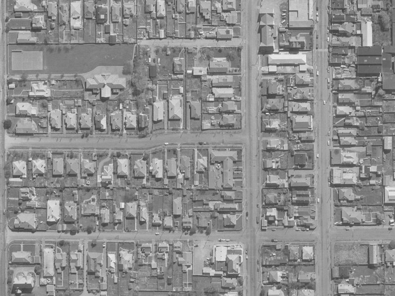 98 Ranfurly Street from the air, 1960-1964